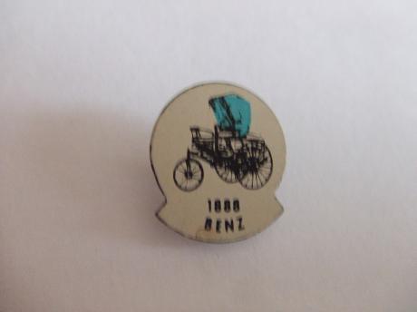 Mercedes Benz 1888 oldtimer blauw